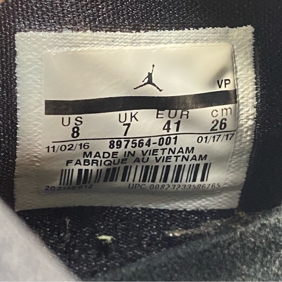 Nike Air Jordan XXX1 31 Low Oreo Black Pink Sneaker Shoes 897564-001; Men’s Sz 8 - Picture 2 of 16